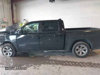 2022 Ram 1500 Big Horn with VIN 1C6RRFFG3NN345917, listed as a IAAI auction lot 41673735 with 33,972 mi miles. Bid and sale history available at carsss.com. Image 14.