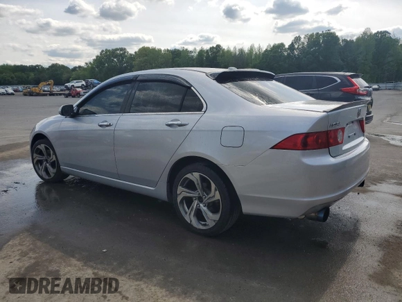 2005 Acura TSX z VIN JH4CL96995C034991, wystawiony jako Copart lot #55812695 z przebiegiem 197 393 mil mil oraz Szkoda całkowita • Salvage title. Historia ofert i sprzedaży dostępna na DreamBid. Obrazek 2.