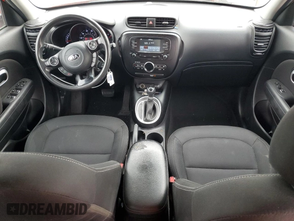 2017 Kia Soul + with VIN KNDJP3A52H7463014, listed as a Copart auction lot 53128195 with 105,514 mi miles and Salvage Title. Bid and sale history available at carsss.com. Image 8.