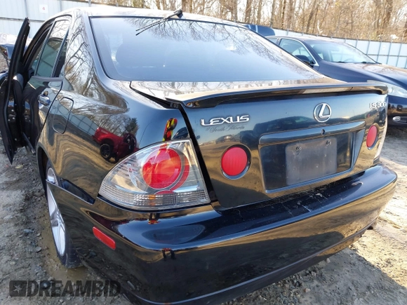 2005 Lexus IS 300 Sport with VIN JTHBD192750101114, listed as a IAAI auction lot 41652768 with Not Provided miles. Bid and sale history available at carsss.com. Image 20.