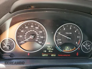 2014 BMW 3 Series 328d xDrive with VIN WBA3D5C5XEKX98294, listed as a Copart auction lot 62652614 with 137,711 mi miles and Salvage Title. Bid and sale history available at carsss.com. Image 9.
