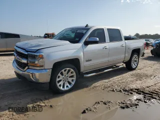 2018 Chevrolet Silverado 1500 LT with VIN 3GCPCREC5JG375778, listed as a Copart auction lot 55930465 with 97,534 mi miles and Salvage Title. Bid and sale history available at DreamBid. Image 1.