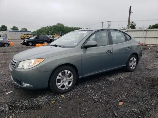 2009 Hyundai Elantra GLS with VIN KMHDU46D49U755757, listed as a Copart auction lot 61418795 with 105,956 mi miles and Salvage title. Bid and sale history available at DreamBid. Image 1.
