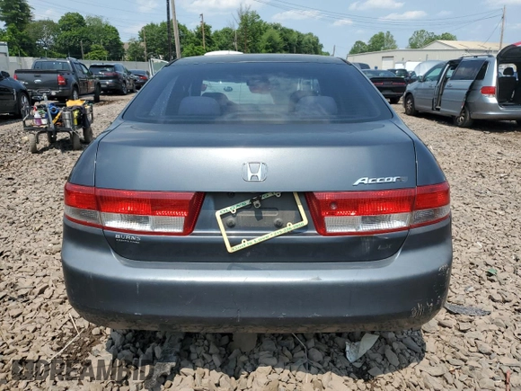 2003 Honda Accord LX z VIN 1HGCM56393A133582, wystawiony jako Copart lot #60658325 z przebiegiem Nie podano mil oraz Szkoda całkowita • Salvage title. Historia ofert i sprzedaży dostępna na DreamBid. Obrazek 6.