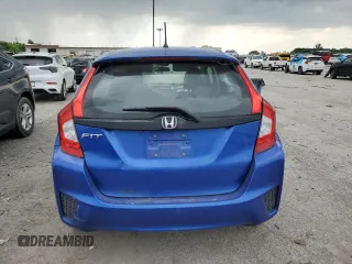 2017 Honda Fit LX with VIN 3HGGK5H55HM703996, listed as a Copart auction lot 61653735 with 77,028 mi miles and Salvage title. Bid and sale history available at DreamBid. Image 6.