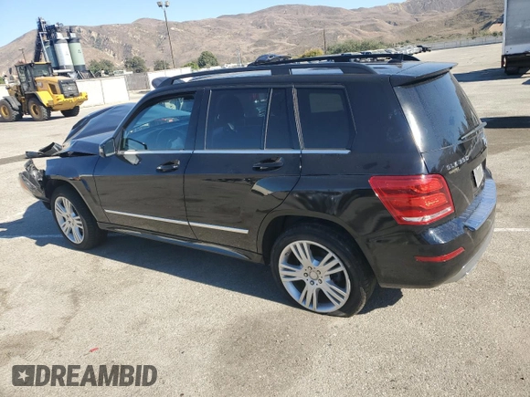 2015 Mercedes-Benz GLK 350 with VIN WDCGG5HBXFG437852, listed as a Copart auction lot 78030464 with 61,253 mi miles and Salvage Title. Bid and sale history available at DreamBid. Image 2.