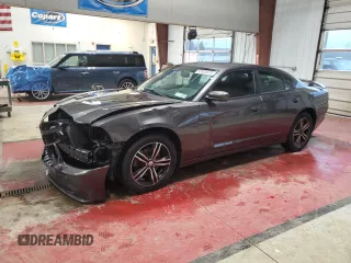 2014 Dodge Charger SXT with VIN 2C3CDXJG7EH259680, listed as a Copart auction lot 52626575 with 164,473 mi miles and Salvage Title. Bid and sale history available at carsss.com. Image 1.