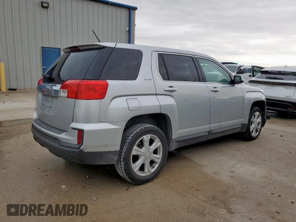 2017 GMC Terrain SLE with VIN 2GKALMEK5H6150612, listed as a Copart auction lot 55647435 with 198,711 mi miles and Clean Title. Bid and sale history available at carsss.com. Image 3.