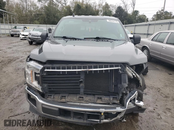 2019 Ford F-150 XL with VIN 1FTEW1CPXKFC39882, listed as a Copart auction lot 88244115 with 129,057 mi miles and Salvage Title. Bid and sale history available at carsss.com. Image 5.