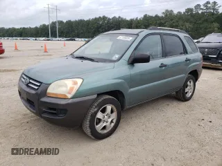 2006 Kia Sportage LX z VIN KNDJF724567199591, wystawiony jako Copart lot #57159025 z przebiegiem 117 454 mil mil oraz Szkoda całkowita • Salvage title. Historia ofert i sprzedaży dostępna na DreamBid. Obrazek 1.