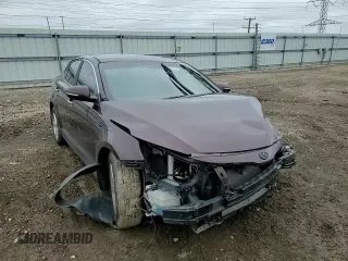 2015 Kia Optima LX with VIN 5XXGM4A75FG484776, listed as a Copart auction lot 55661635 with Not provided miles and Salvage title. Bid and sale history available at DreamBid. Image 14.