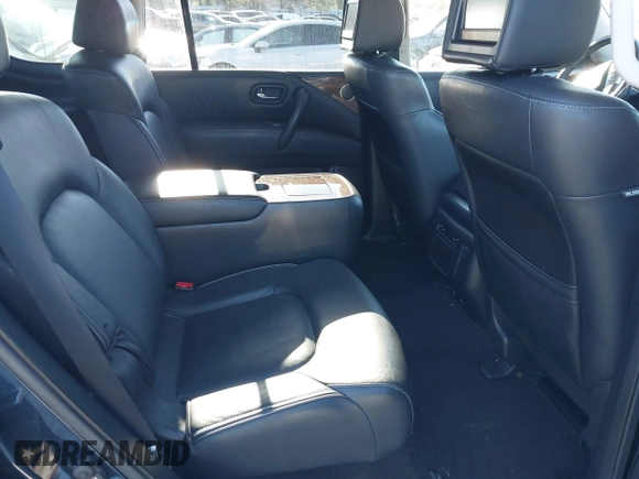 2017 Infiniti QX80 with VIN JN8AZ2NE8H9152064, listed as a IAAI auction lot 41356239 with 100,747 mi miles and . Bid and sale history available at DreamBid. Image 8.