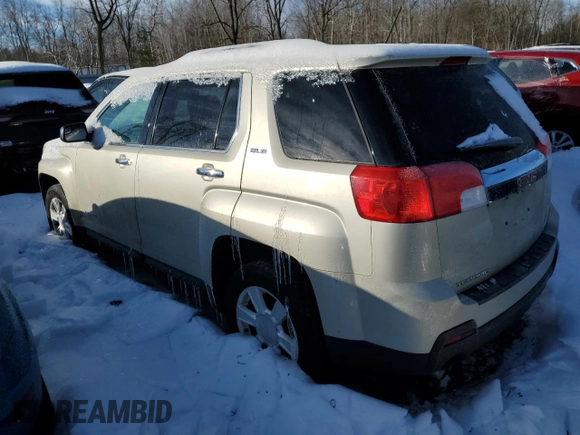2013 GMC Terrain SLE with VIN 2GKFLTE34D6312961, listed as a Copart auction lot 44496595 with 197,673 mi miles and Salvage Title. Bid and sale history available at DreamBid. Image 2.