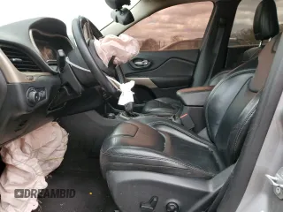 2017 Jeep Cherokee Limited with VIN 1C4PJMDB5HD226697, listed as a Copart auction lot 52945615 with Not Provided miles and Salvage Title. Bid and sale history available at DreamBid. Image 7.