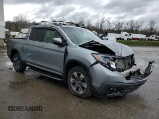 2019 Honda Ridgeline RTL with VIN 5FPYK3F57KB014653, listed as a Copart auction lot 51445785 with 30,598 mi miles and Salvage title. Bid and sale history available at DreamBid. Image 4.