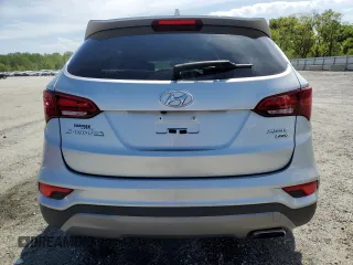 2017 Hyundai Santa Fe 2.4L with VIN 5XYZUDLB0HG415521, listed as a Copart auction lot 53700065 with 39,754 mi miles and Salvage title. Bid and sale history available at DreamBid. Image 6.