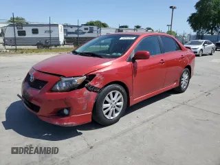 2010 Toyota Corolla with VIN 2T1BU4EE8AC478960, listed as a Copart auction lot 54344565 with 95,812 mi miles and Salvage Title. Bid and sale history available at DreamBid. Image 1.