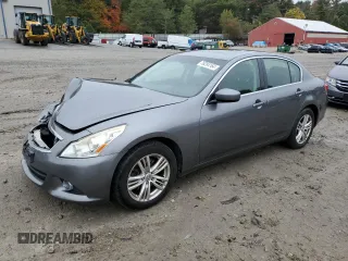 2012 Infiniti G25 x with VIN JN1DV6AR3CM861580, listed as a Copart auction lot 76284164 with 80,222 mi miles and Clean Title. Bid and sale history available at carsss.com. Image 1.