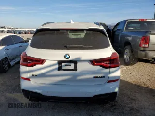 2020 BMW X3 M40i with VIN 5UXTY9C04LLE60336, listed as a Copart auction lot 84766364 with 17,412 mi miles and Salvage Title. Bid and sale history available at DreamBid. Image 6.
