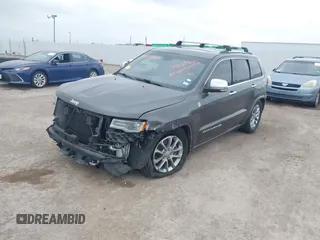 2015 Jeep Grand Cherokee Overland with VIN 1C4RJFCT3FC131122, listed as a IAAI auction lot 41513892 with 125,765 mi miles. Bid and sale history available at carsss.com. Image 17.