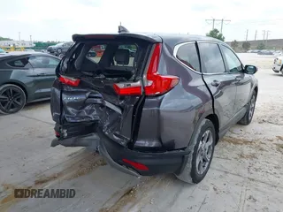 2019 Honda CR-V EX-L with VIN 2HKRW1H89KH514862, listed as a IAAI auction lot 42055663 with 20,429 mi miles. Bid and sale history available at carsss.com. Image 4.