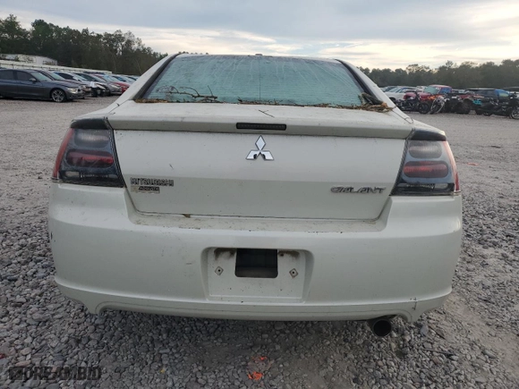 2008 Mitsubishi Galant ES with VIN 4A3AB56FX8E026236, listed as a Copart auction lot 74482434 with 150,975 mi miles and Salvage Title. Bid and sale history available at carsss.com. Image 6.