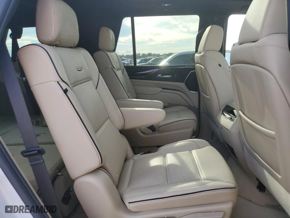 2023 Cadillac Escalade 4WD Premium Luxury with VIN 1GYS4BKL2PR422237, listed as a Copart auction lot 73868994 with 13,493 mi miles and Salvage Title. Bid and sale history available at carsss.com. Image 11.