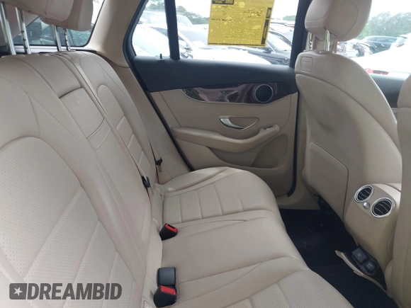 2019 Mercedes-Benz GLC 300 with VIN WDC0G4JB1KV149715, listed as a IAAI auction lot 42161240 with 128,906 mi miles and . Bid and sale history available at DreamBid. Image 8.