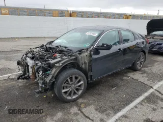 2020 Honda Civic Sedan EX-L with VIN 19XFC1F73LE214780, listed as a Copart auction lot 51252205 with Not Provided miles and Salvage Title. Bid and sale history available at carsss.com. Image 1.