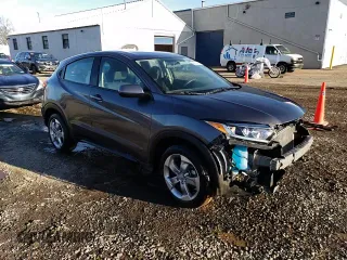 2021 Honda HR-V LX with VIN 3CZRU6H31MM711409, listed as a Copart auction lot 45154015 with 18,322 mi miles and Salvage Title. Bid and sale history available at carsss.com. Image 15.