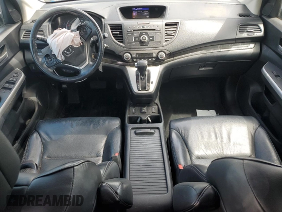 2013 Honda CR-V EX-L z VIN 2HKRM4H75DH693483, wystawiony jako Copart lot #55702115 z przebiegiem 210 135 mil mil oraz Szkody całkowita. Historia ofert i sprzedaży dostępna na DreamBid. Obrazek 8.