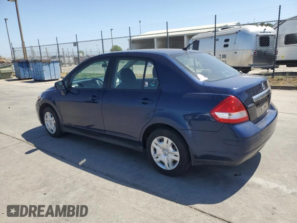 2010 Nissan Versa S with VIN 3N1BC1AP4AL362129, listed as a Copart auction lot 58755525 with 121,878 mi miles and Salvage title. Bid and sale history available at DreamBid. Image 2.
