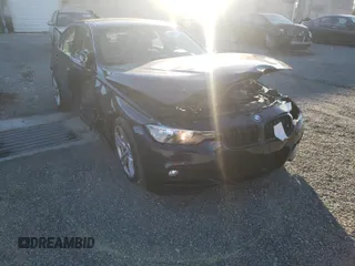 2015 BMW 3 Series 328i xDrive with VIN WBA3B5C55FP653285, listed as a Copart auction lot 63938461 with 53,559 mi miles and Salvage Title. Bid and sale history available at carsss.com. Image 1.