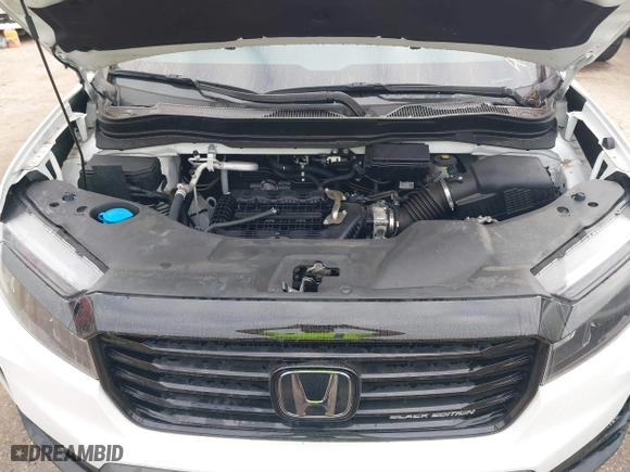 2023 Honda Ridgeline Black Edition with VIN 5FPYK3F82PB020278, listed as a IAAI auction lot 41462889 with 12,100 mi miles. Bid and sale history available at carsss.com. Image 10.