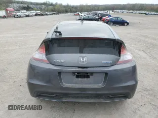 2013 Honda CR-Z with VIN JHMZF1D49DS000435, listed as a Copart auction lot 54651855 with 181,444 mi miles and Salvage Title. Bid and sale history available at carsss.com. Image 6.