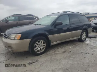 2000 Subaru Legacy Outback with VIN 4S3BH6656Y7662837, listed as a Copart auction lot 46924475 with 258,366 mi miles and Clean title. Bid and sale history available at DreamBid. Image 1.