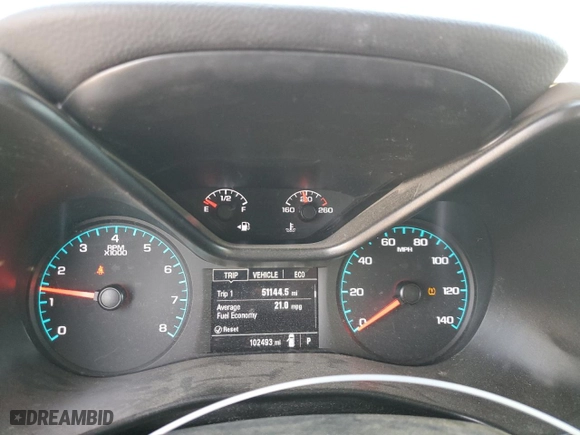 2021 Chevrolet Colorado 2WD Work Truck with VIN 1GCHSBEA3M1124466, listed as a Copart auction lot 85045654 with 102,493 mi miles and Salvage Title. Bid and sale history available at carsss.com. Image 9.