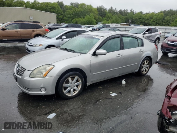2005 Nissan Maxima SE with VIN 1N4BA41E15C830487, listed as a Copart auction lot 57828975 with 237,908 mi miles and Salvage title. Bid and sale history available at DreamBid. Image 1.