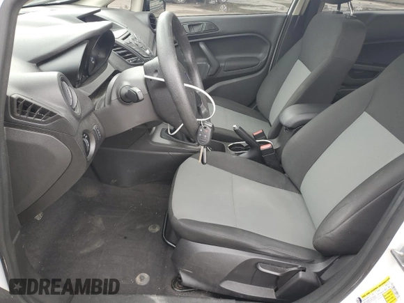 2017 Ford Fiesta S with VIN 3FADP4AJXHM142866, listed as a Copart auction lot 60107025 with 63,975 mi miles and Salvage title. Bid and sale history available at DreamBid. Image 7.
