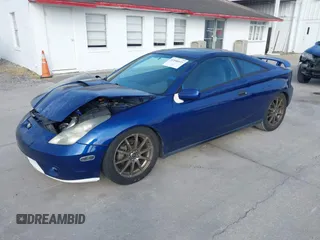 2002 Toyota Celica GT with VIN JTDDR32T220113449, listed as a IAAI auction lot 41546615 with 247,392 mi miles. Bid and sale history available at carsss.com. Image 17.