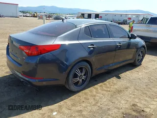 2011 Kia Optima LX with VIN KNAGM4A79B5063381, listed as a IAAI auction lot 42157171 with 175,069 mi miles and . Bid and sale history available at carsss.com. Image 4.