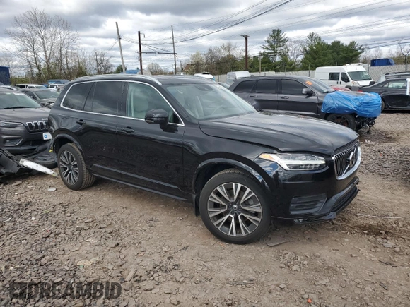 2020 Volvo XC90 Momentum with VIN YV4102PK4L1571266, listed as a Copart auction lot 52499025 with 57,210 mi miles and Salvage Title. Bid and sale history available at DreamBid. Image 4.
