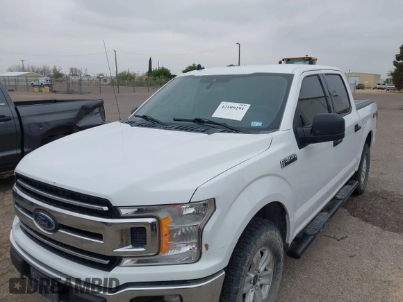 2020 Ford F-150 XL with VIN 1FTEW1E58LKD69020, listed as a IAAI auction lot 42109291 with 60,994 mi miles. Bid and sale history available at carsss.com. Image 6.