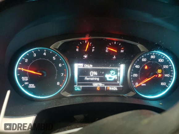 2018 Chevrolet Traverse LT Cloth with VIN 1GNEVGKW8JJ235329, listed as a Copart auction lot 47743465 with 128,779 mi miles and Salvage Title. Bid and sale history available at DreamBid. Image 9.