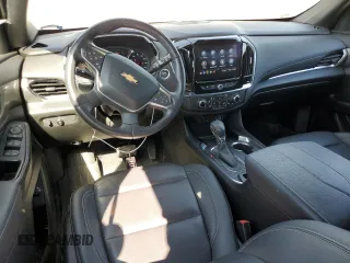 2022 Chevrolet Traverse LT Leather with VIN 1GNERHKW9NJ194998, listed as a Copart auction lot 46131745 with 43,684 mi miles and Salvage Title. Bid and sale history available at carsss.com. Image 8.