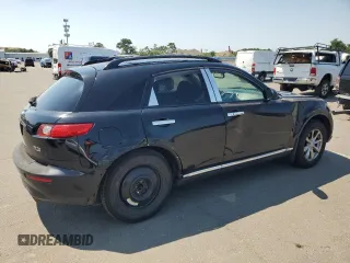 2007 Infiniti FX35 with VIN JNRAS08W97X204398, listed as a Copart auction lot 64567854 with 199,730 mi miles and Salvage Title. Bid and sale history available at carsss.com. Image 3.