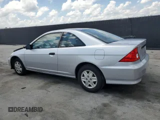 2005 Honda Civic VP z VIN 1HGEM22125L040468, wystawiony jako Copart lot #58404335 z przebiegiem 98 770 mil mil oraz Szkoda całkowita • Salvage title. Historia ofert i sprzedaży dostępna na DreamBid. Obrazek 2.