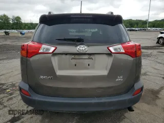 2015 Toyota RAV4 LE with VIN JTMBFREV7FD122629, listed as a Copart auction lot 61292175 with Not provided miles and Salvage title. Bid and sale history available at DreamBid. Image 6.