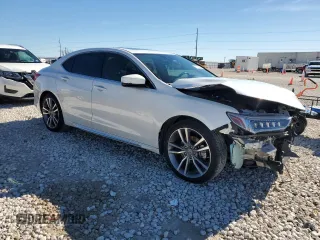 2020 Acura TLX w/Technology Pkg with VIN 19UUB2F47LA001017, listed as a Copart auction lot 87956885 with 39,030 mi miles and Salvage Title. Bid and sale history available at carsss.com. Image 4.
