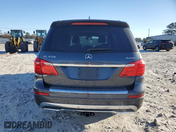 2016 Mercedes-Benz GL with VIN 4JGDF6EE0GA638059, listed as a Copart auction lot 83017144 with 168,505 mi miles and Salvage Title. Bid and sale history available at carsss.com. Image 6.